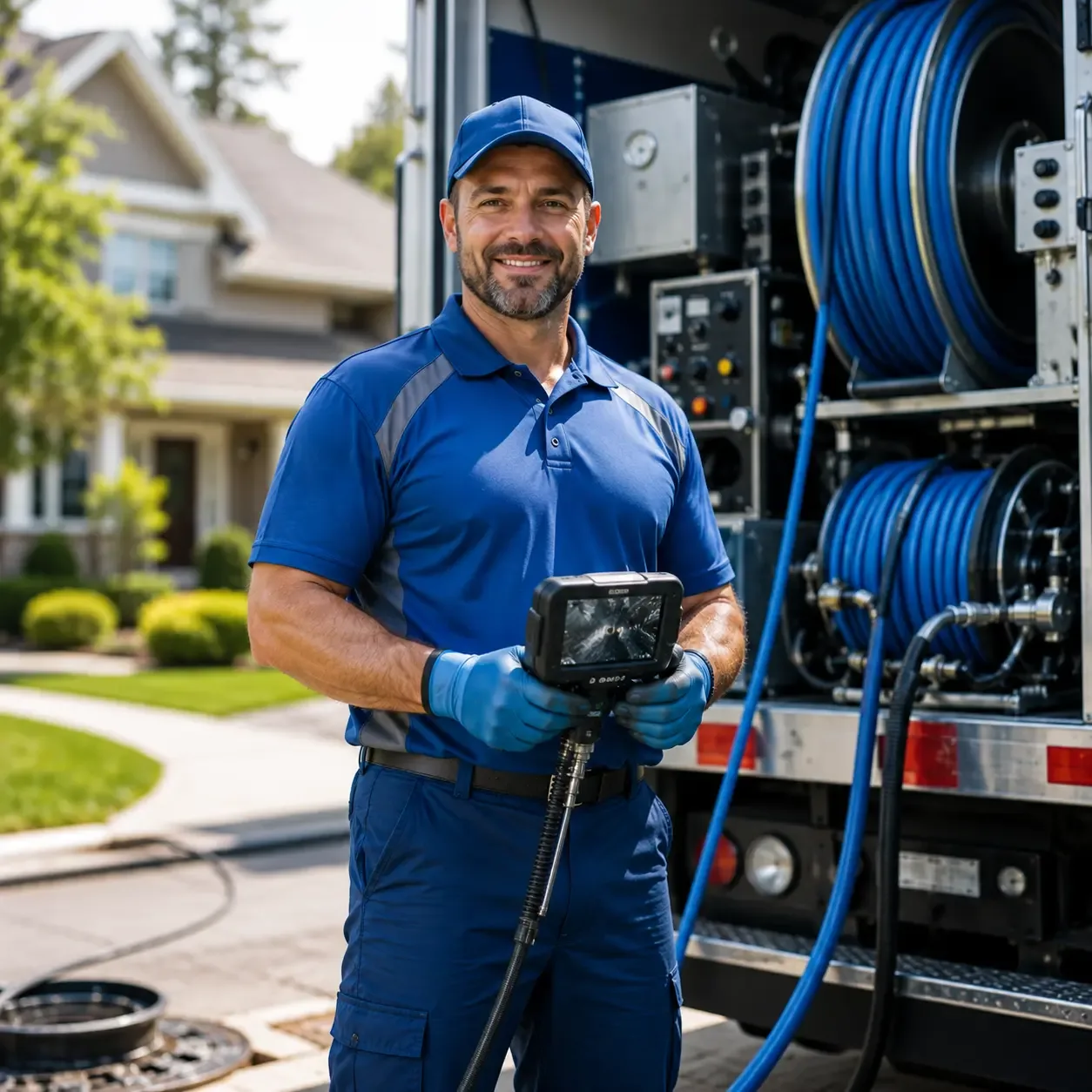 Local outdoor drain cleaning specialists in Shartlesville, PA